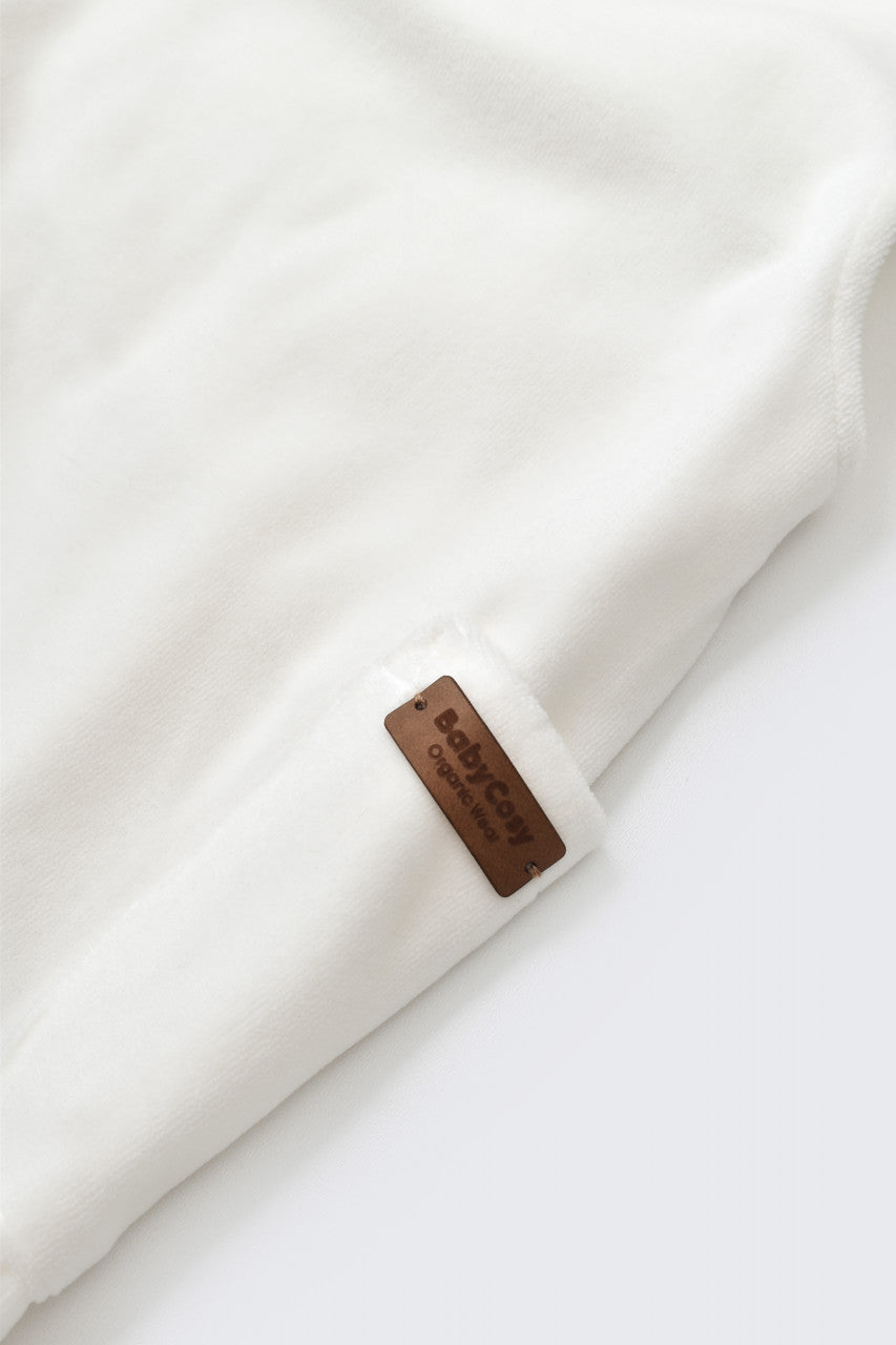 Salopeta Velvet cu bretele din 80%bumbac organic si 20% poliester - , BabyCosy